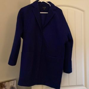 Cute Topshop colboult blue coat